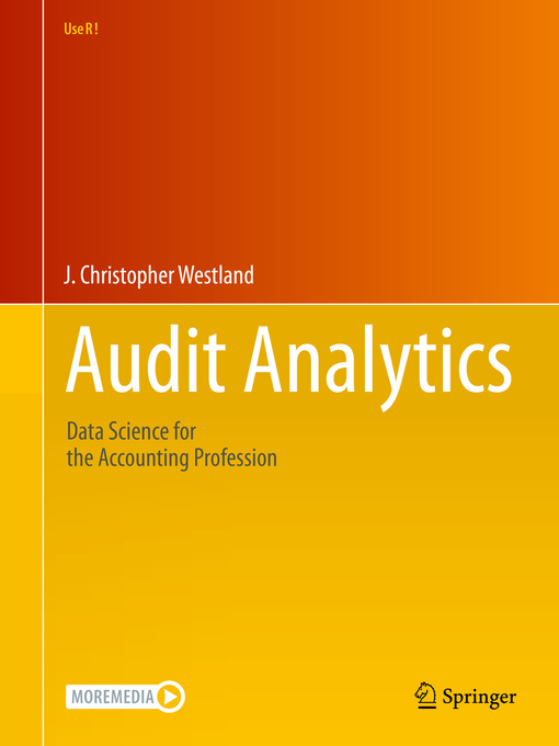 Title details for Audit Analytics by J. Christopher Westland - Wait list